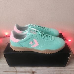 Converse Rub Star Mint Green and Pink Women's Size 8